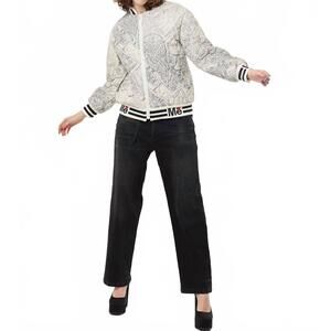 NEW ME369 women's goldie bomber jacket in tiger